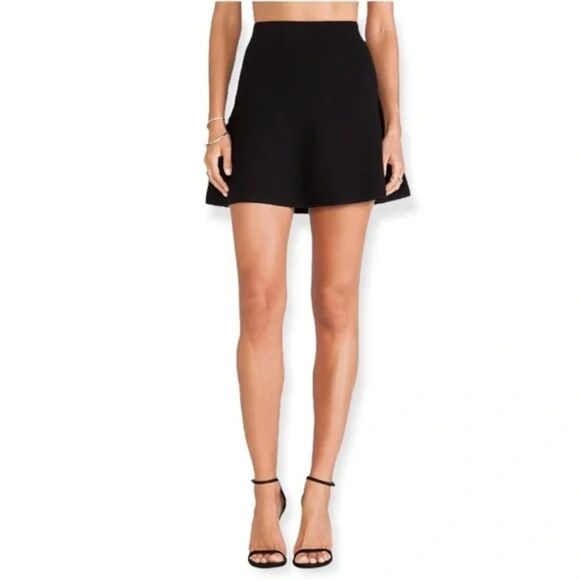 Theory Black Mini Skirt Size 6 - Picture 1 of 6